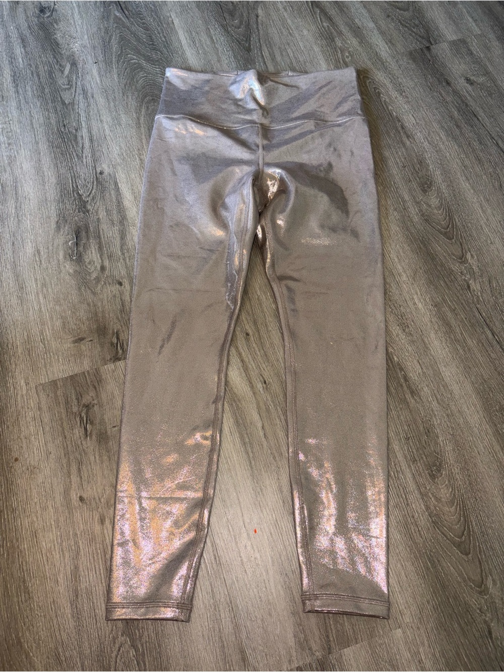 Athleta | Gold Metallic Leggings